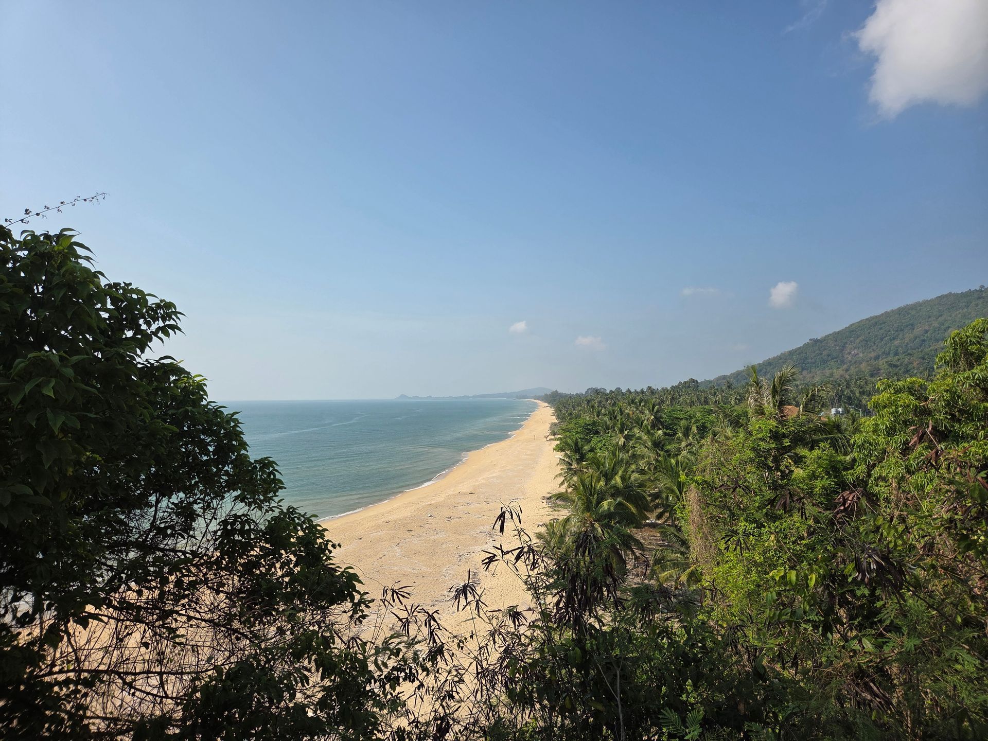 Viewpoint on Khanom-Sichon Road