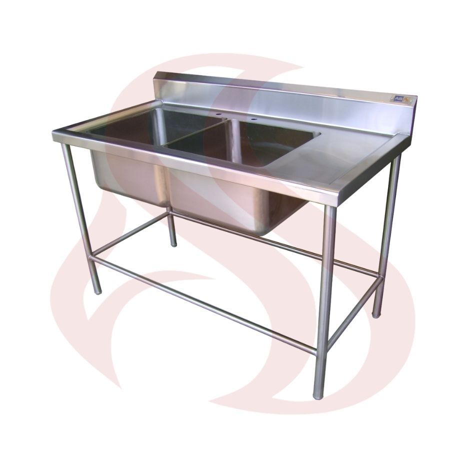 FREGADERO DOBLE CON ESCURRIDOR