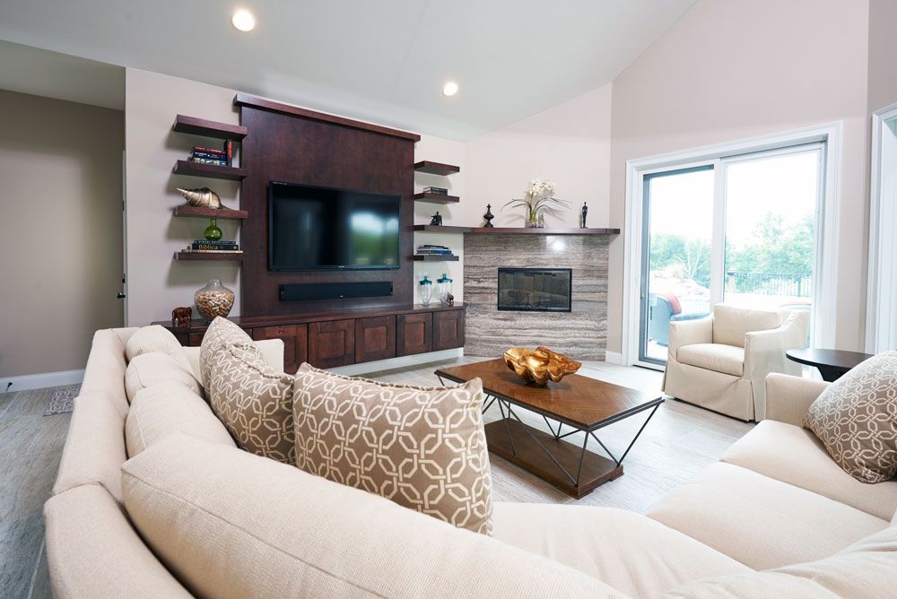Let Design Built Homes Design & Construct Your Mid-MO Home's Living Room.
