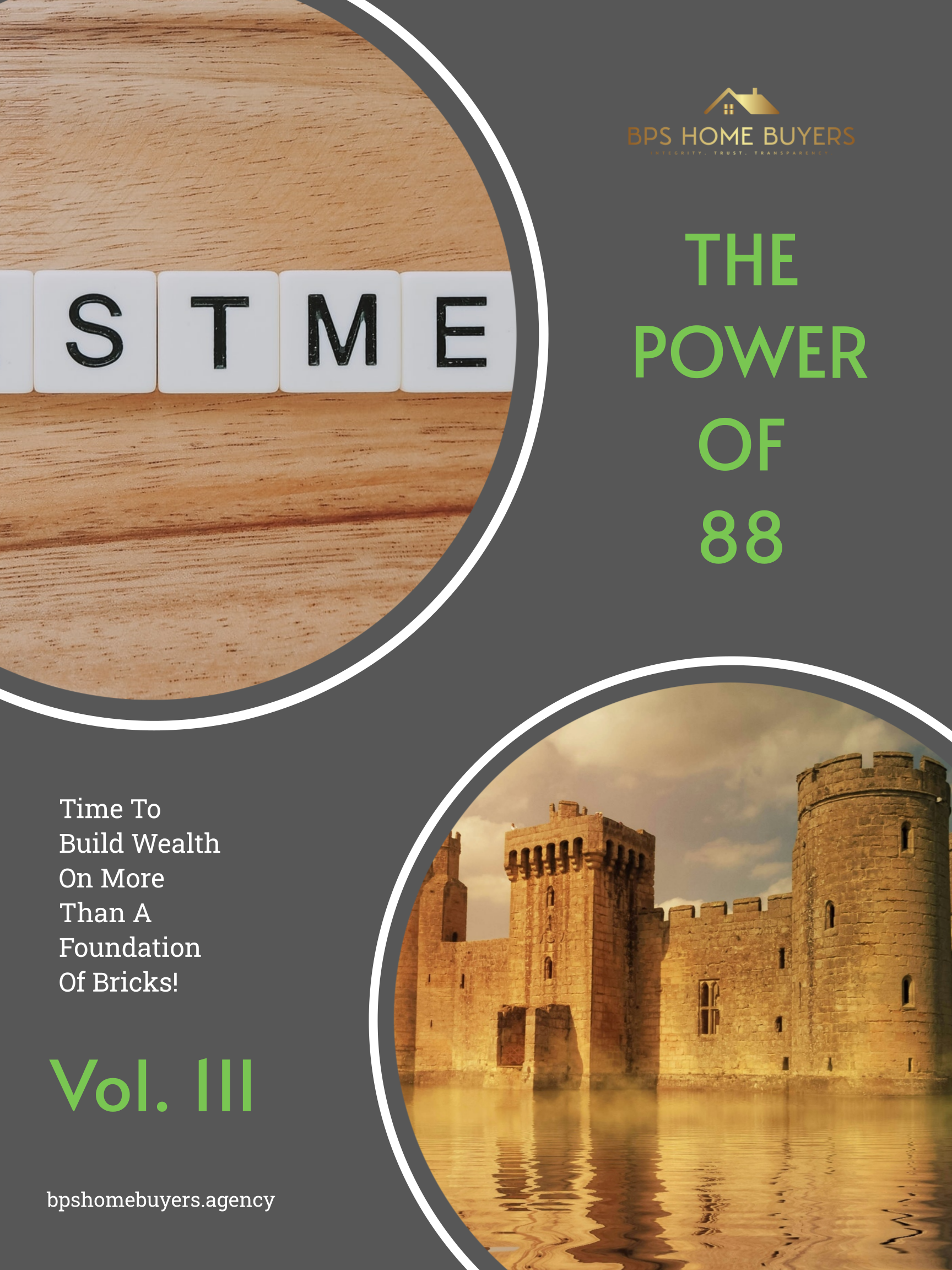 A book cover titled The Power of 88 Vol III