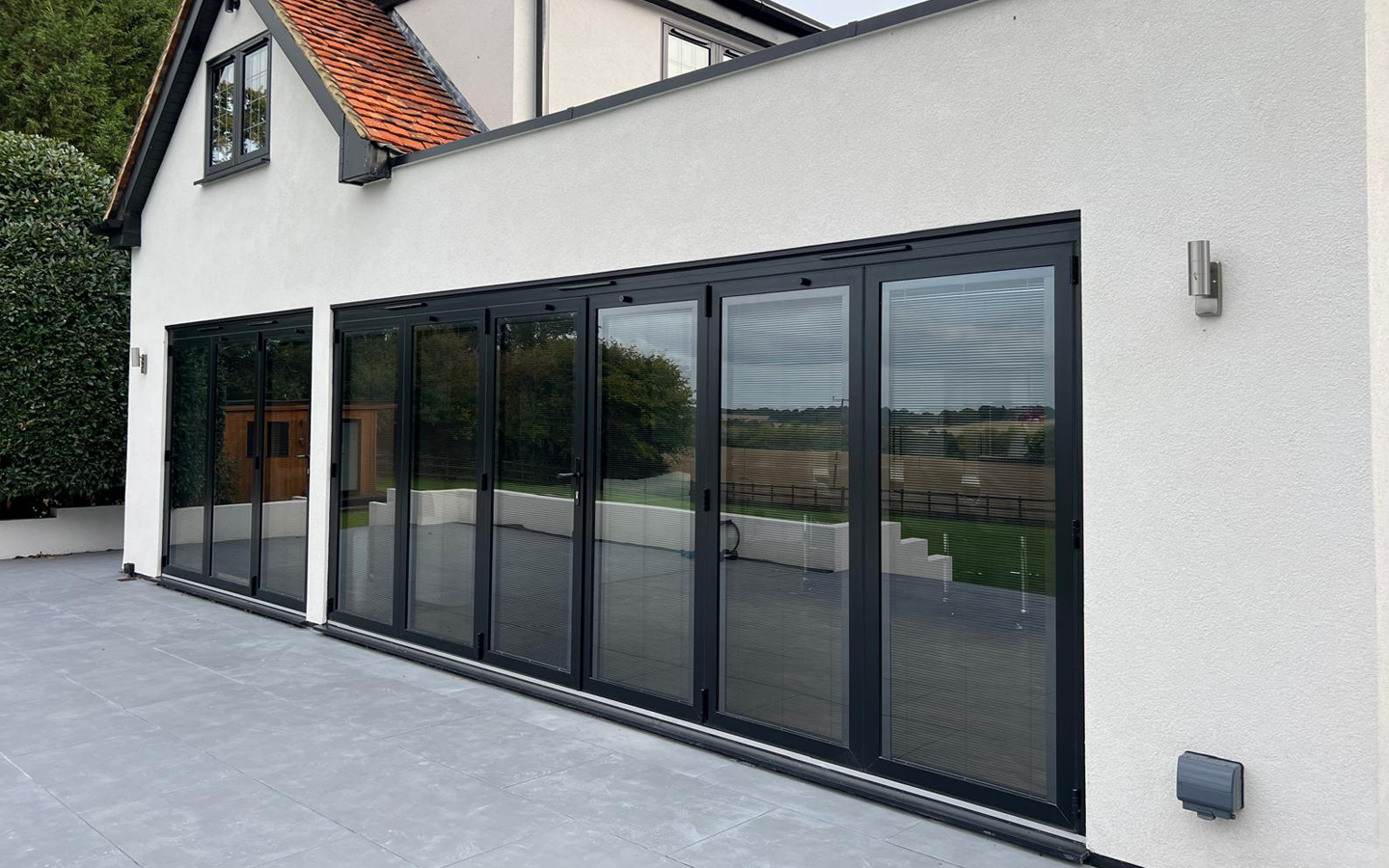 new windows and bifolding doors