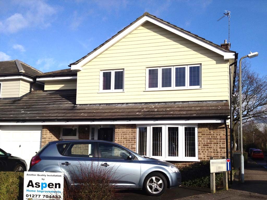 tilt and turn upvc double glazed windows in Billericay Aspen Home Improvements double glazing specialists