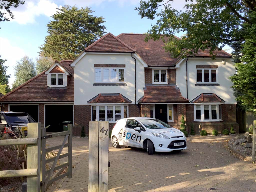 tilt and turn upvc double glazed windows in Billericay Aspen Home Improvements double glazing specialists
