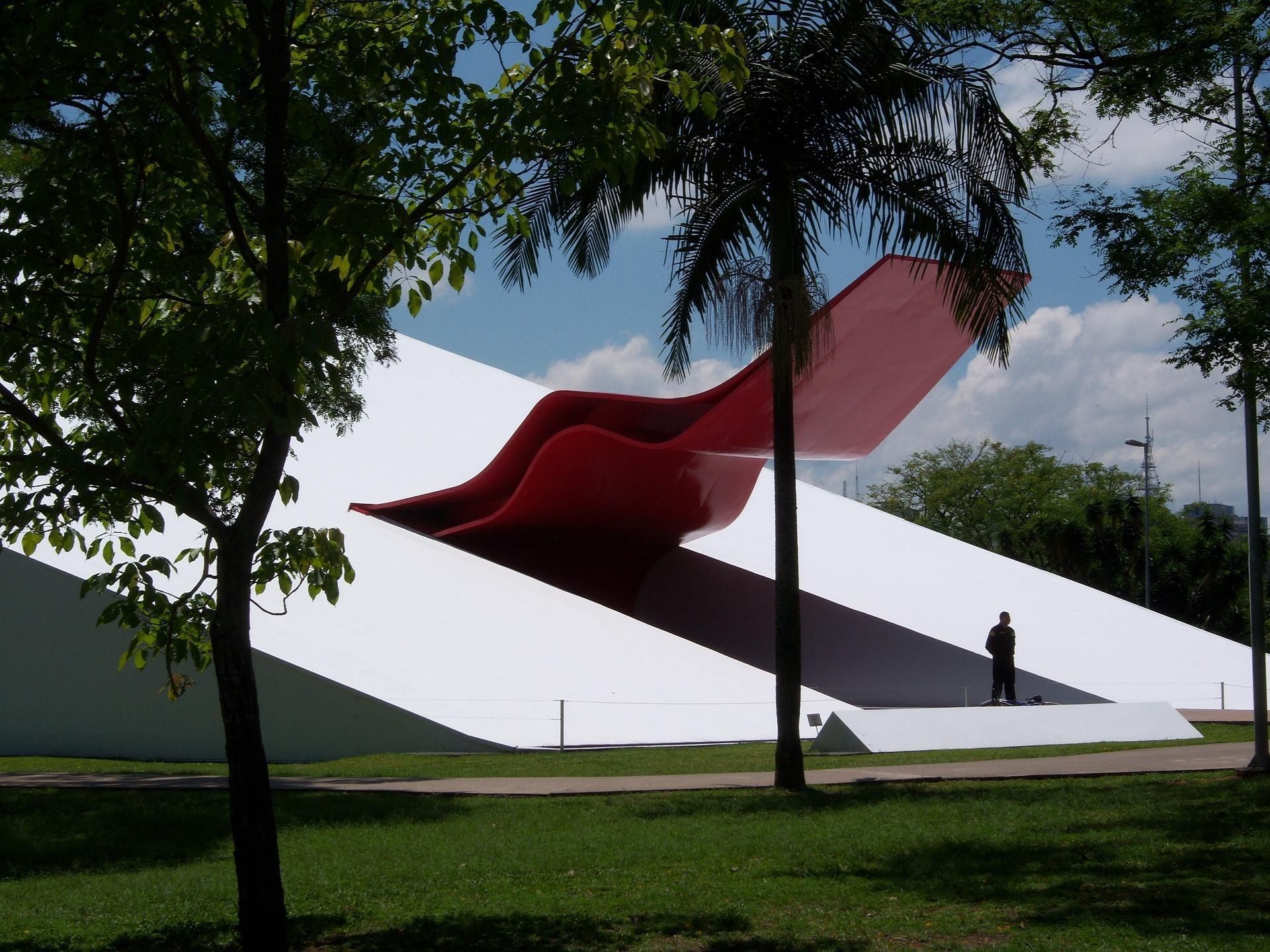 Vista parcial do Auditório Ibirapuera, em São Paulo.
