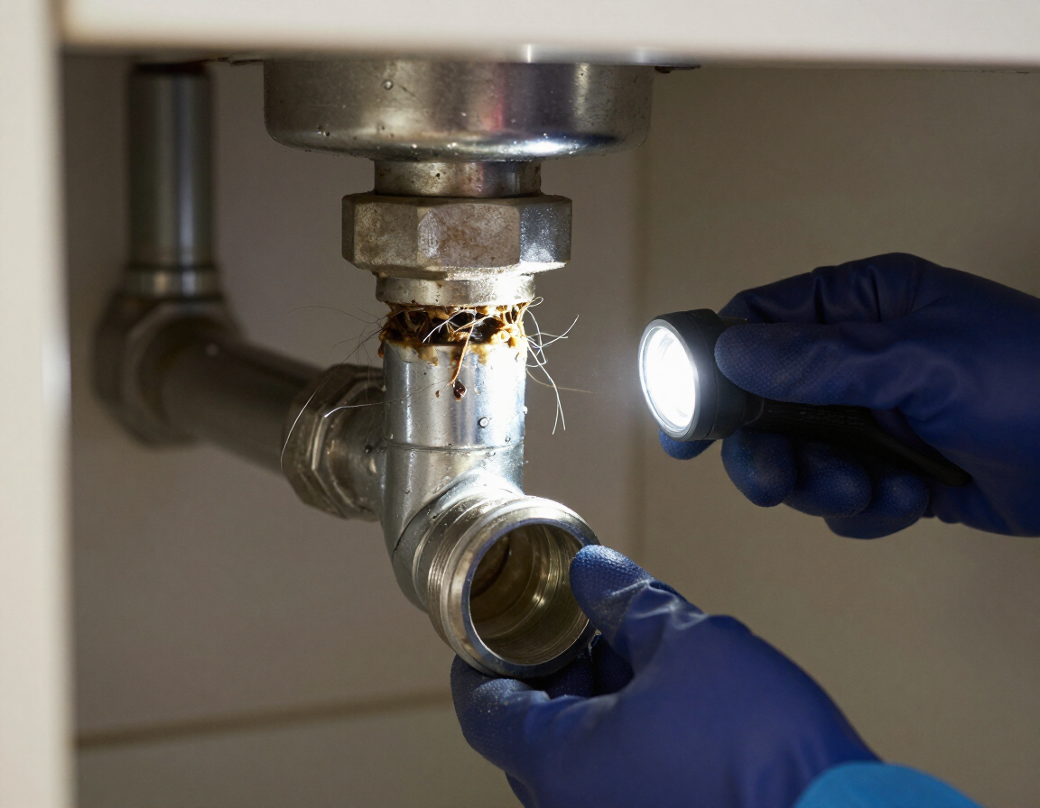 Diagnostic de canalisation bouchée