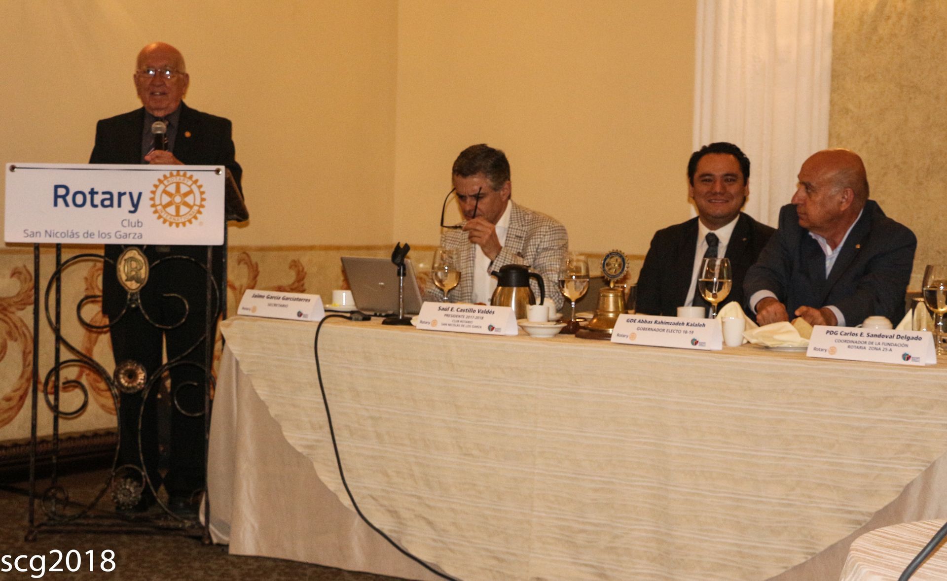 2018 Saúl E. Castillo Valdés y el PDG Abbas Rahimzadeh Kalaleh 