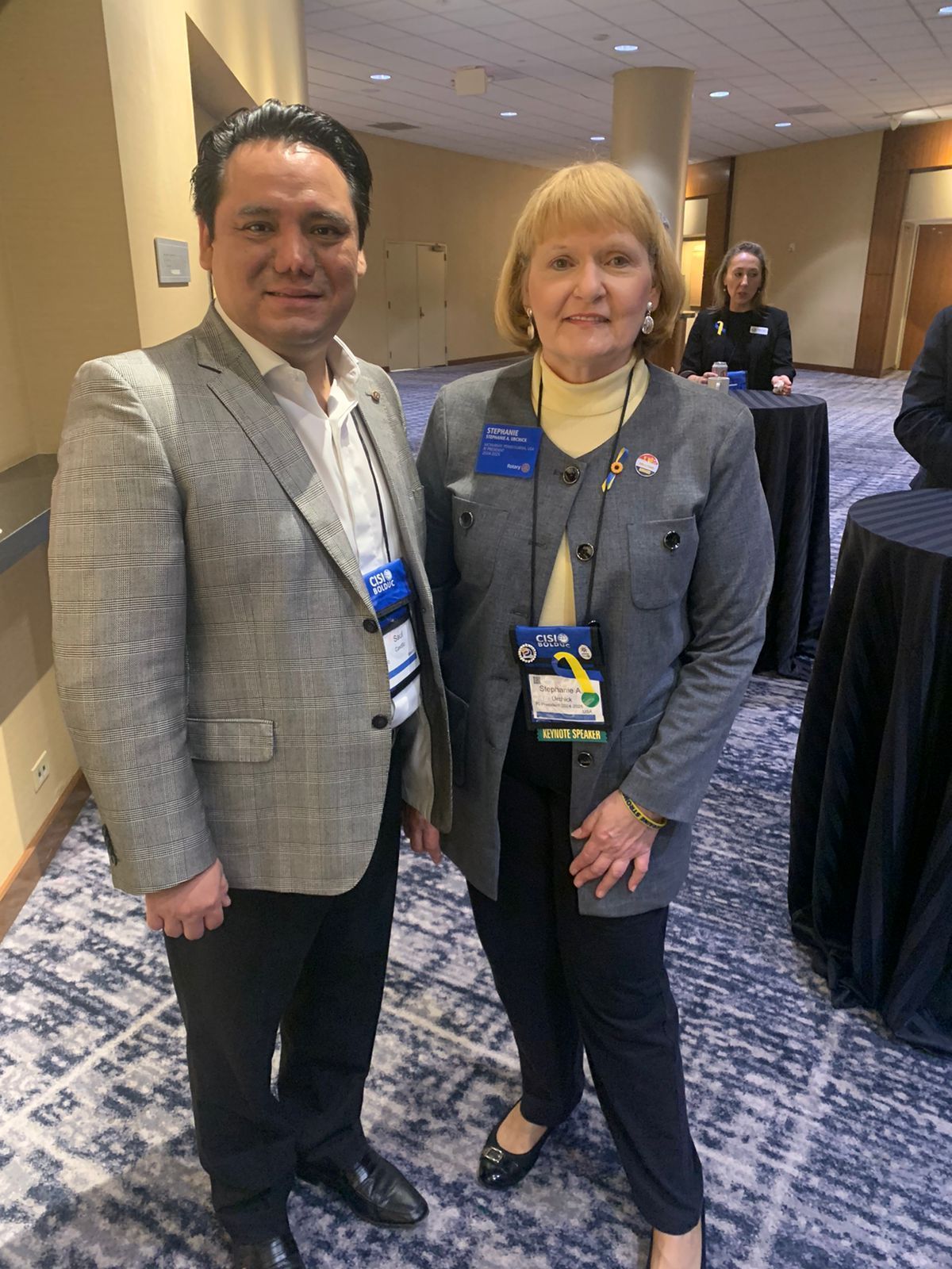 Stephanie A. Urchick Saul Castillo Rotary