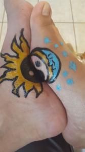 Cheek and Body Designs Gallery