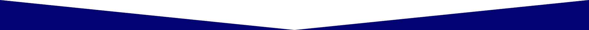 Stendardo geometrico blu con centro bianco a forma di V e angoli blu scuro