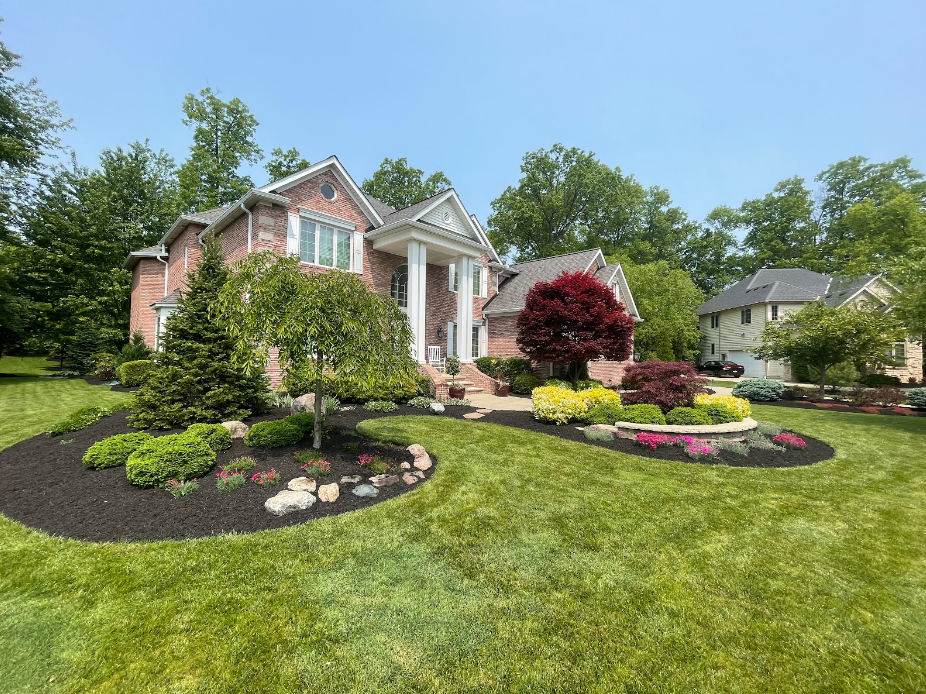 Landscaped home
