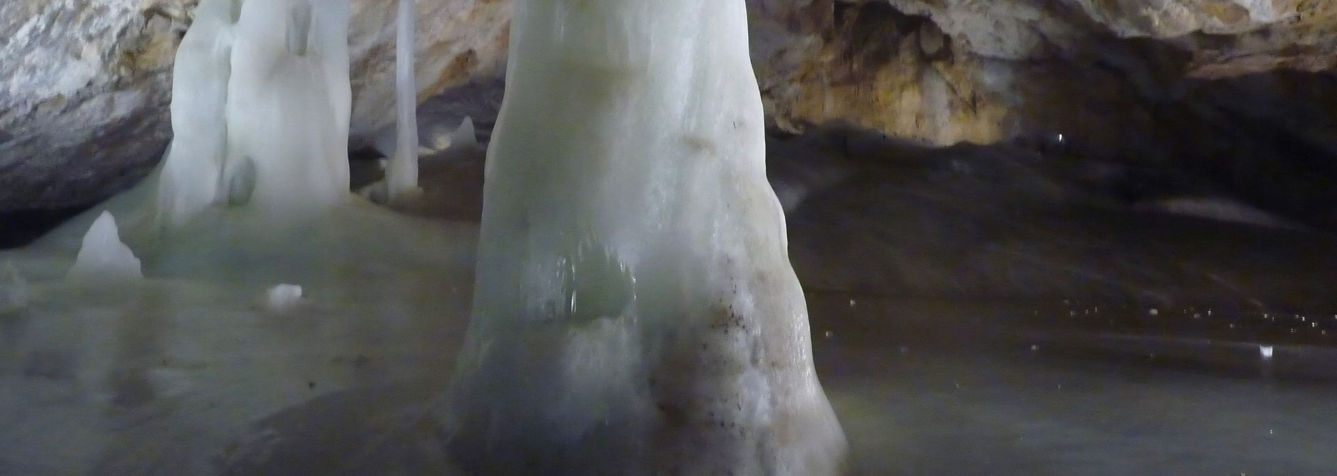 Picture of Dobšinská Ice Cave, Slovakia.