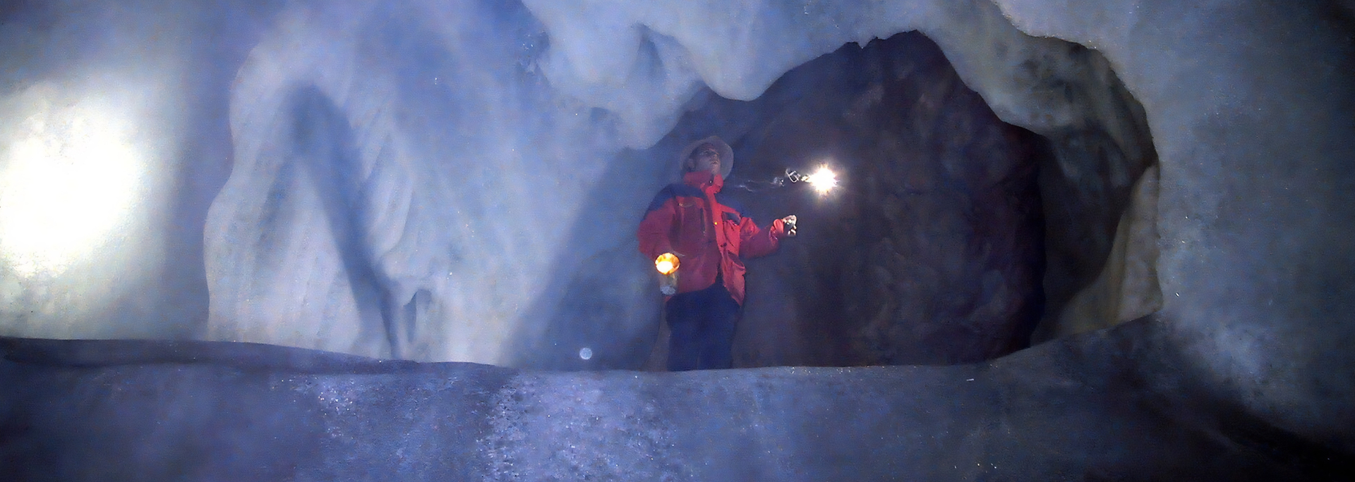 Picture of an Ice Cave in Austria. 
