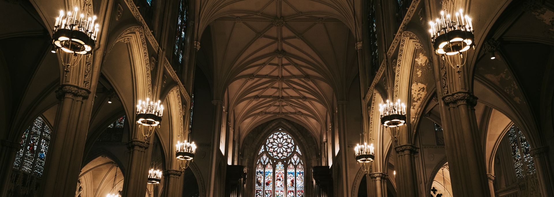 Picture of the inside of a Church. Picture of the inside of a Church.