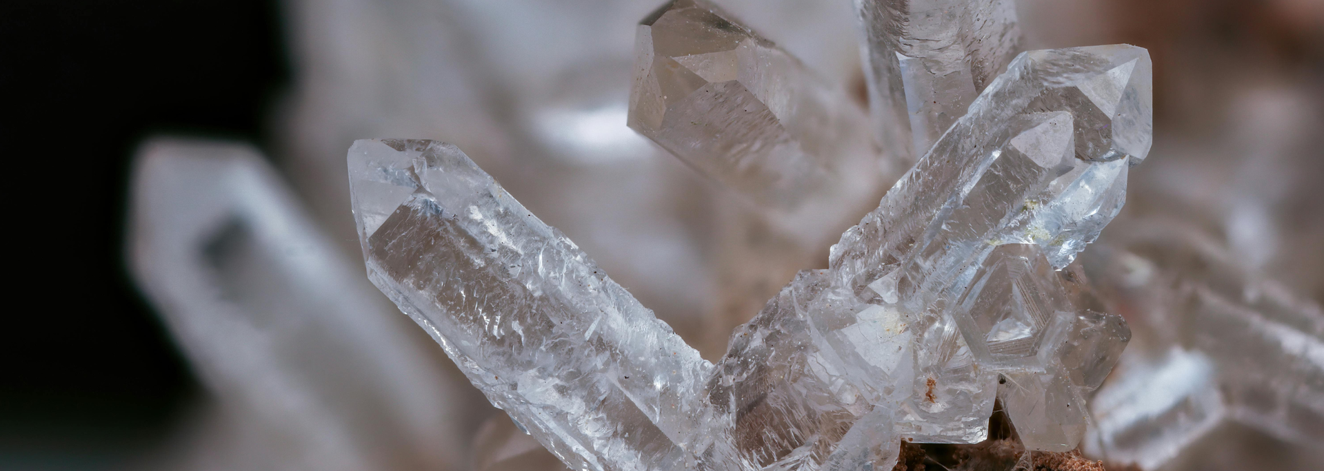 Picture of a quartz geode.
