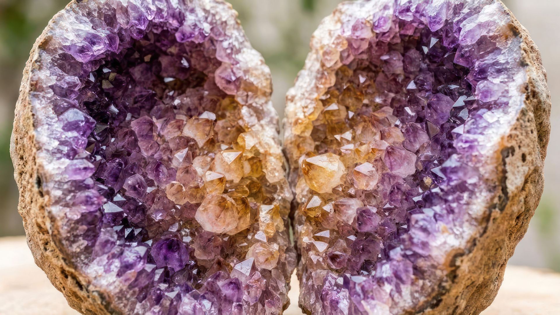 Geodes are a wonder of nature, and they contain all manner of gorgeous crystals.