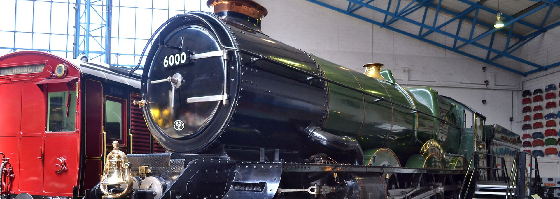 Picture of a railway museum. 