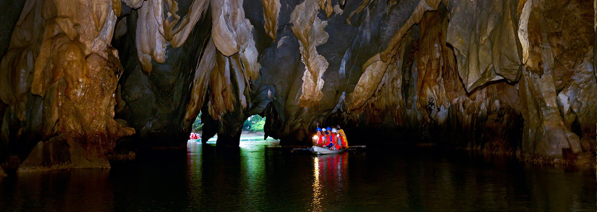 Picture of an underground cave.