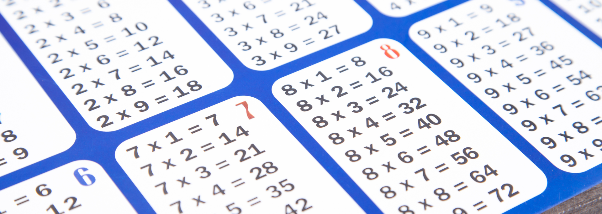 Picture of times tables. Picture of times tables.