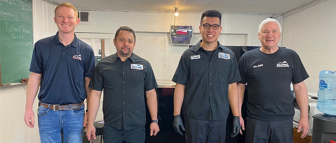 The team at our auto repair shop | Alpine Automotive Service