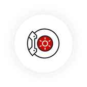 Brake Service Icon | Alpine Automotive Service