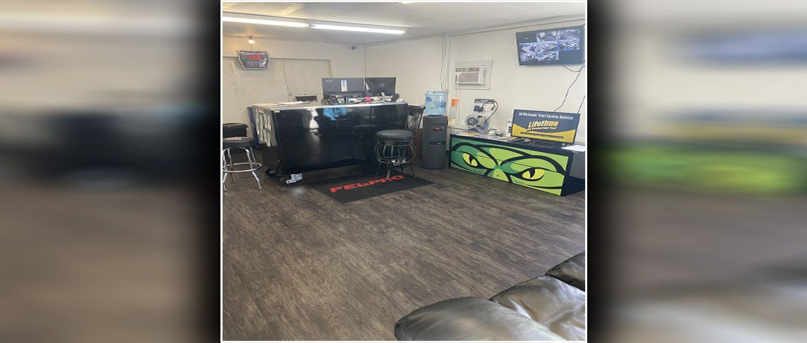 The inside of our repair shop | Alpine Automotive Service