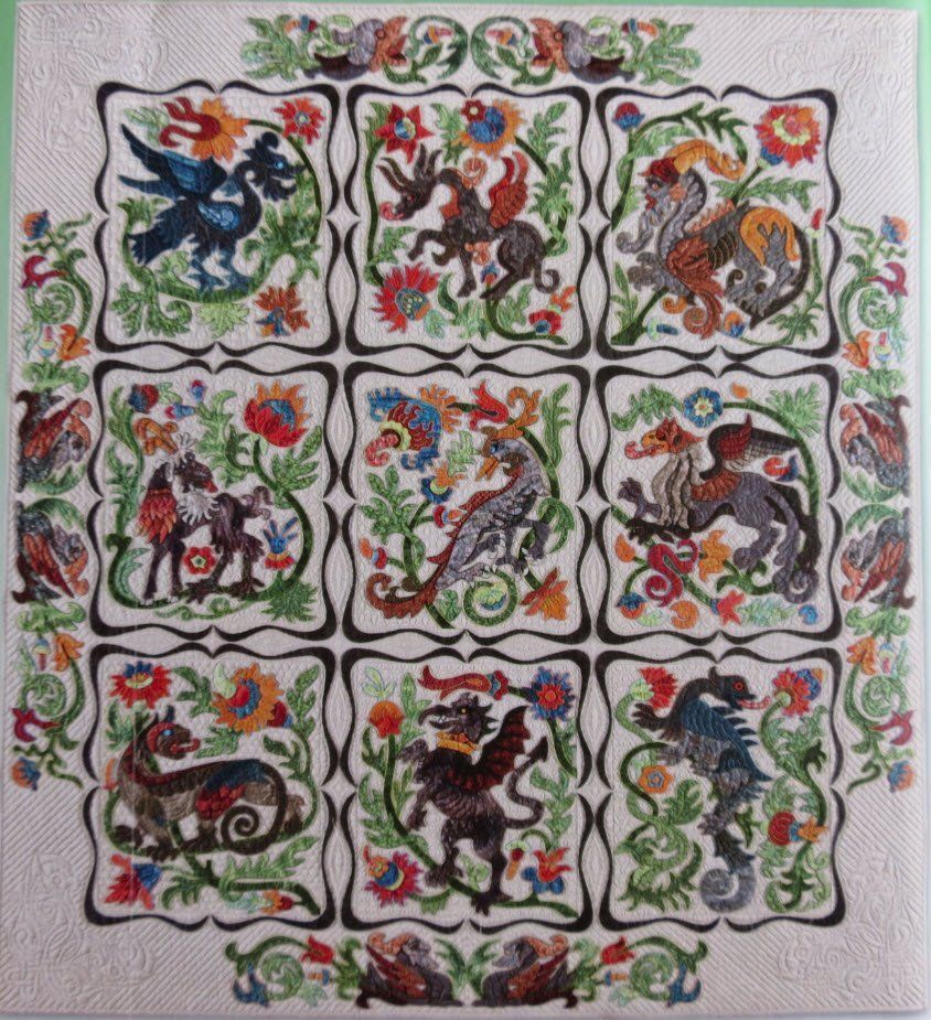 Deruta Deruta Pattern, Suzanne Marshall Quilt Maker