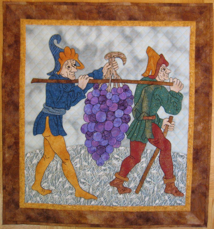 Grape Harvest Grape Harvest Pattern, Suzanne Marshall Quilt Maker
