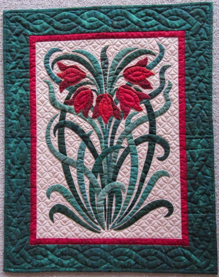 Persian Lillies Persian Lillies Pattern, Suzanne Marshall Quilt Maker