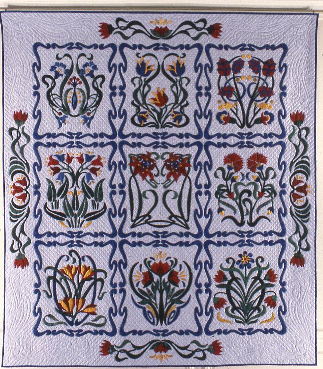 Rhapsody in Bloom Rhapsody in Bloom Pattern, Suzanne Marshall Quilt Maker