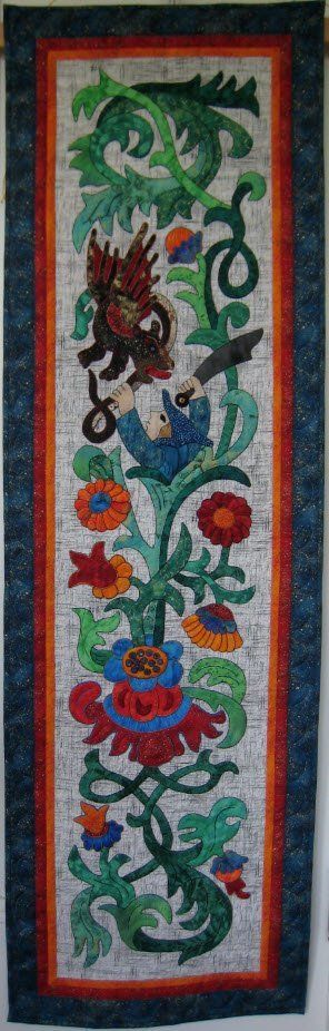 Dragon Slayer Dragon Slayer Pattern, Suzanne Marshall Quilt Maker