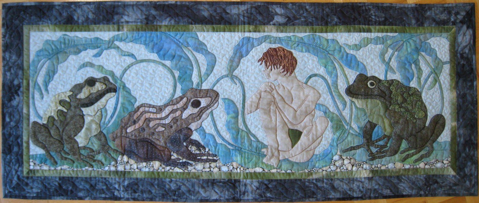 Toad Body Toad Body Pattern by Suzanne Marshall Quilt Maker