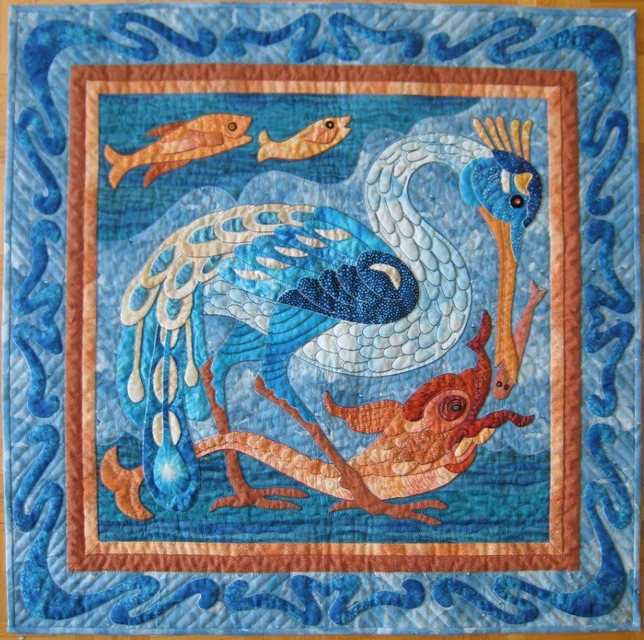 Water's Edge Water's Edge Pattern, Suzanne Marshall Quilt Maker