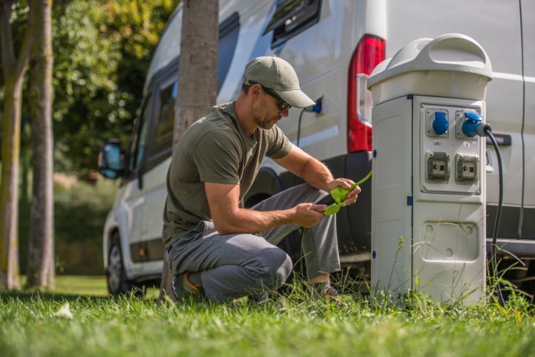 rv waste dumpster