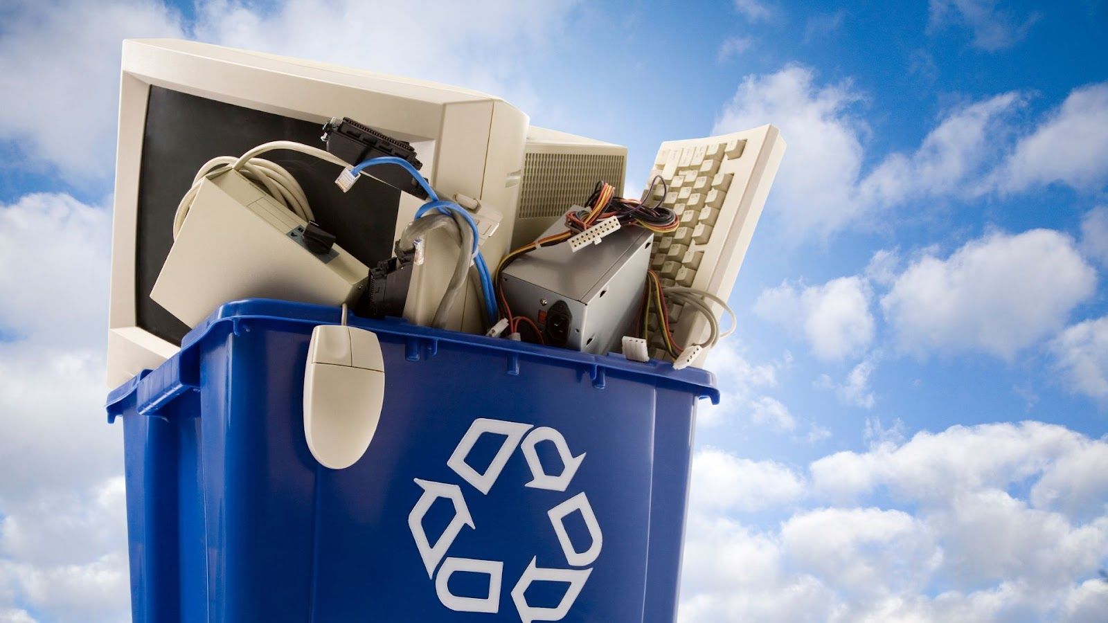 old electronics removal