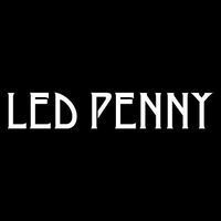 White “LED PENNY” text on a black background.