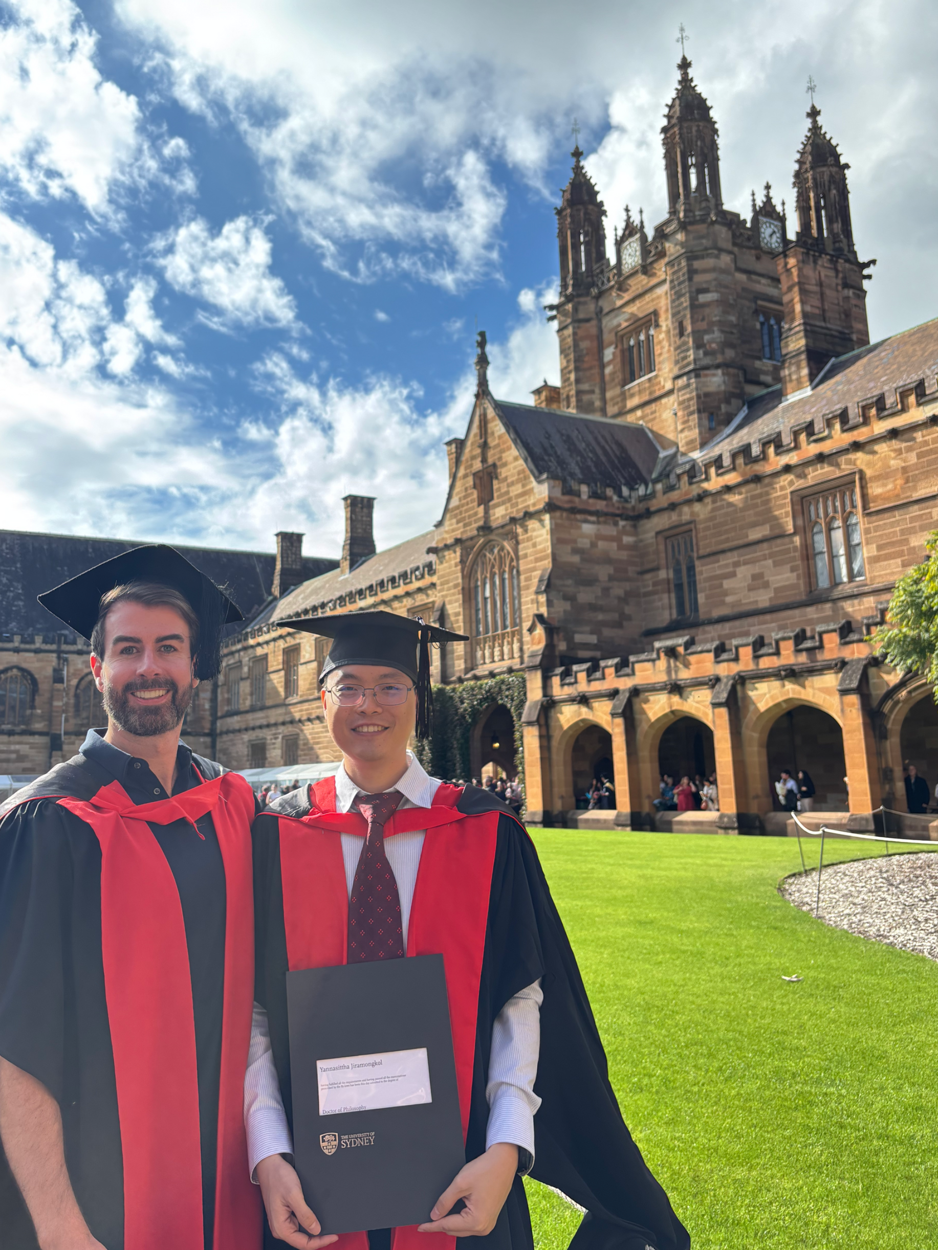 Mark White and Yannasittha Jiramongkol, University of Sydney (USYD)