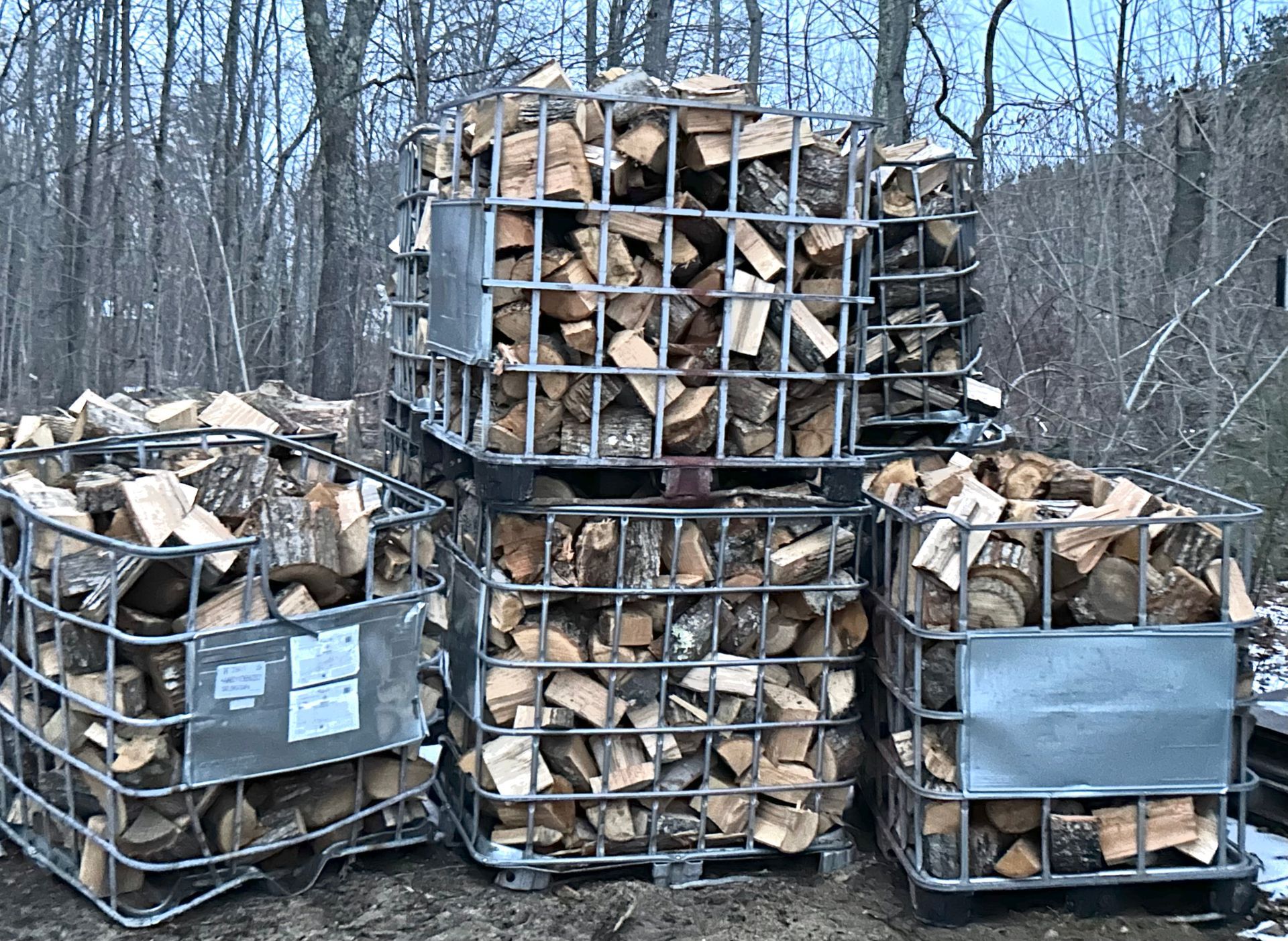 Cords of Seasoned Firewood for Sale