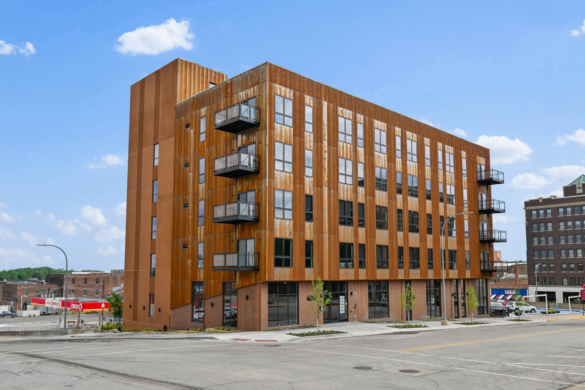 Modern apartments in Burlington, Iowa