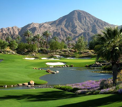 green fairway of players course at indian wells players course