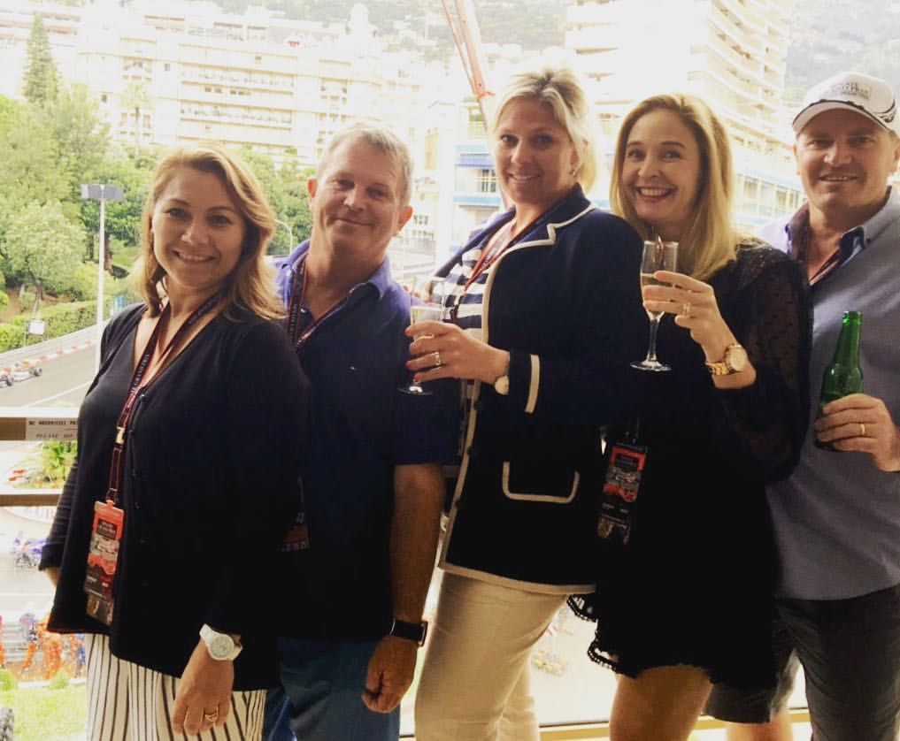 private suite at monaco grand prix Fairmont hotel
