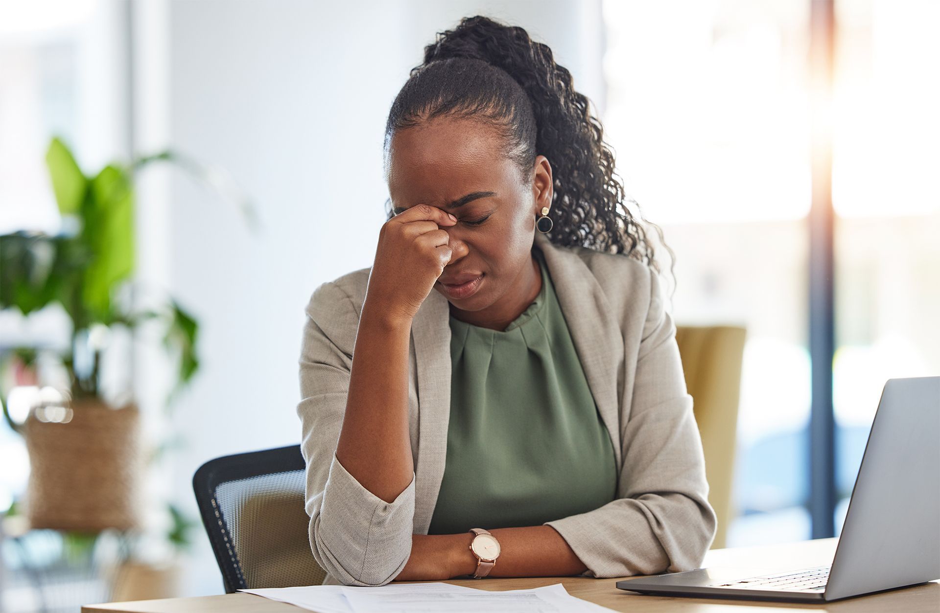 Frustrated Businesswoman