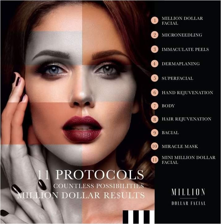Million  dollar facial