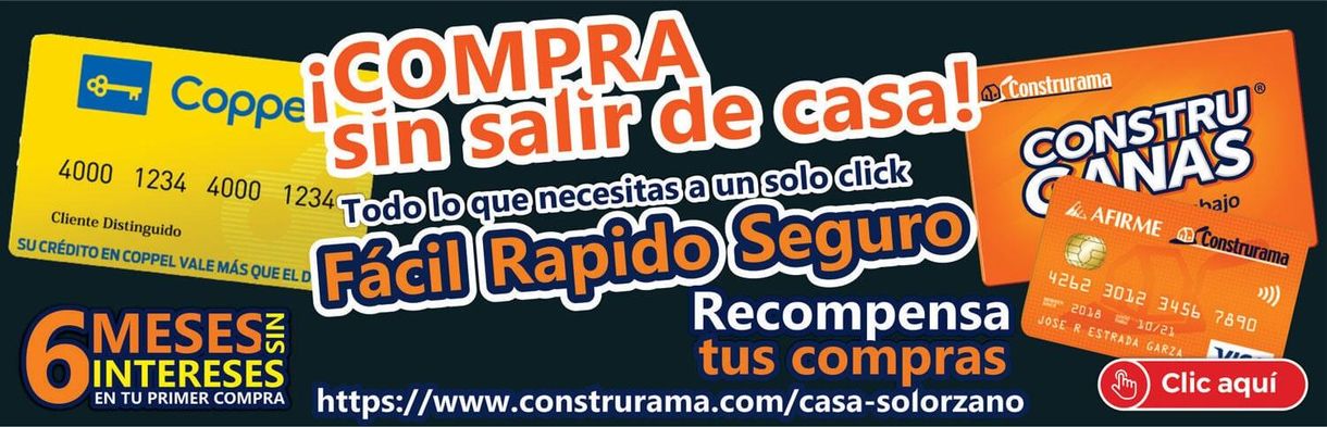 CASA SOLÓRZANO - CUPÓN