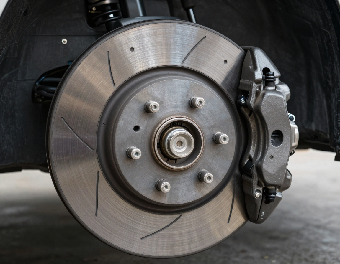 Brake assembly detail