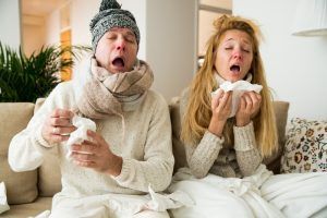 sick-couple-catch-cold