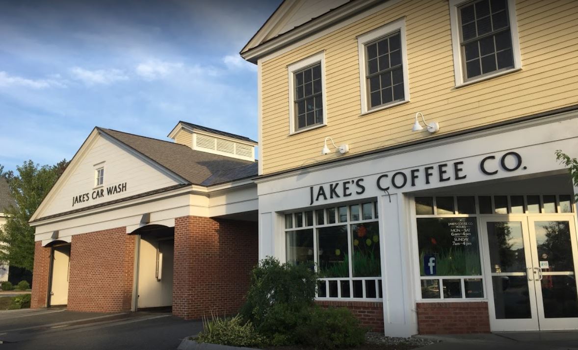 Jake's Car Wash and Jake's Coffee Co. Building — Lebanon, NH — Jake's Car Wash