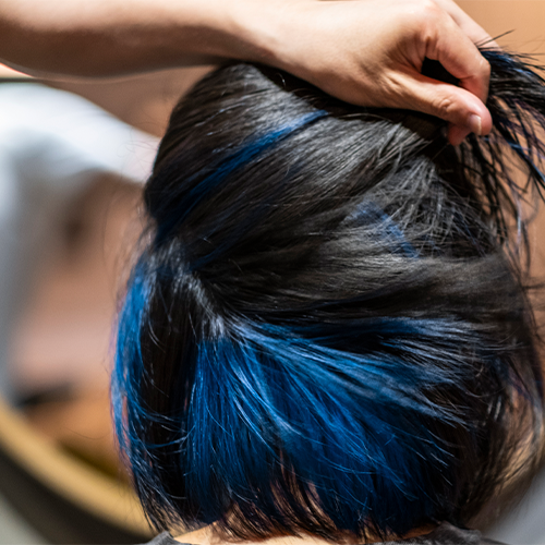 Black and Blue Hair — Baltimore, MD — Baltimore Beauty & Barber School Black and Blue Hair — Baltimore, MD — Baltimore Beauty & Barber School