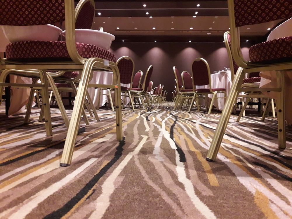 Low-Angle Shot of Chairs in A Banquet Hall — Gava Floor Centre In Goonellabah, NSW