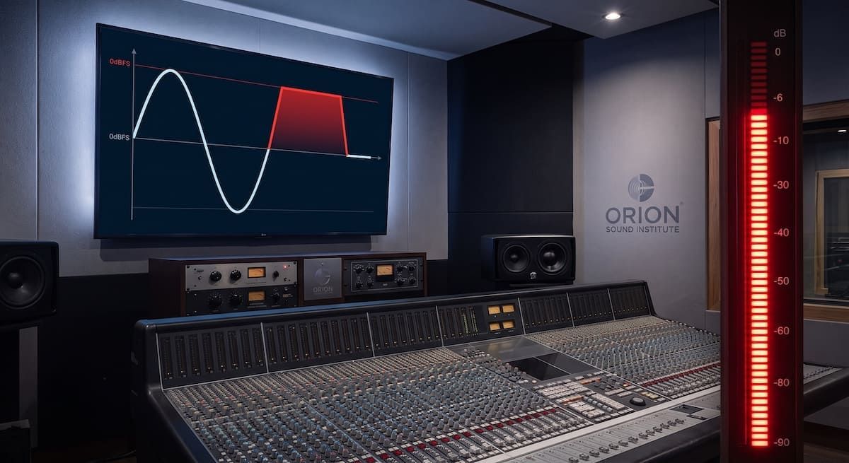 Clipping in audio signal