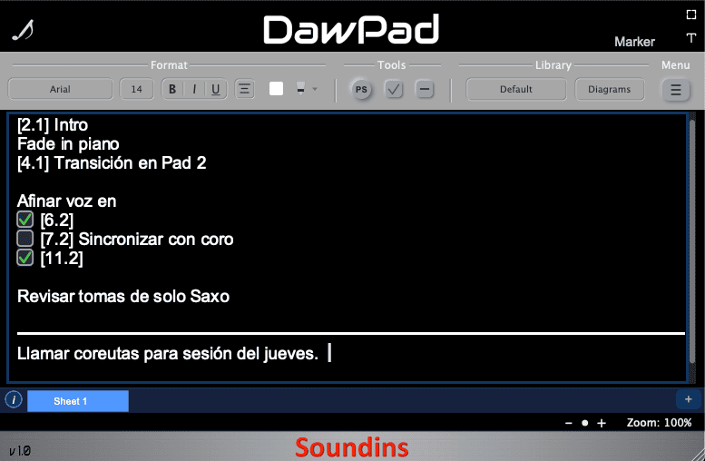 DawPad